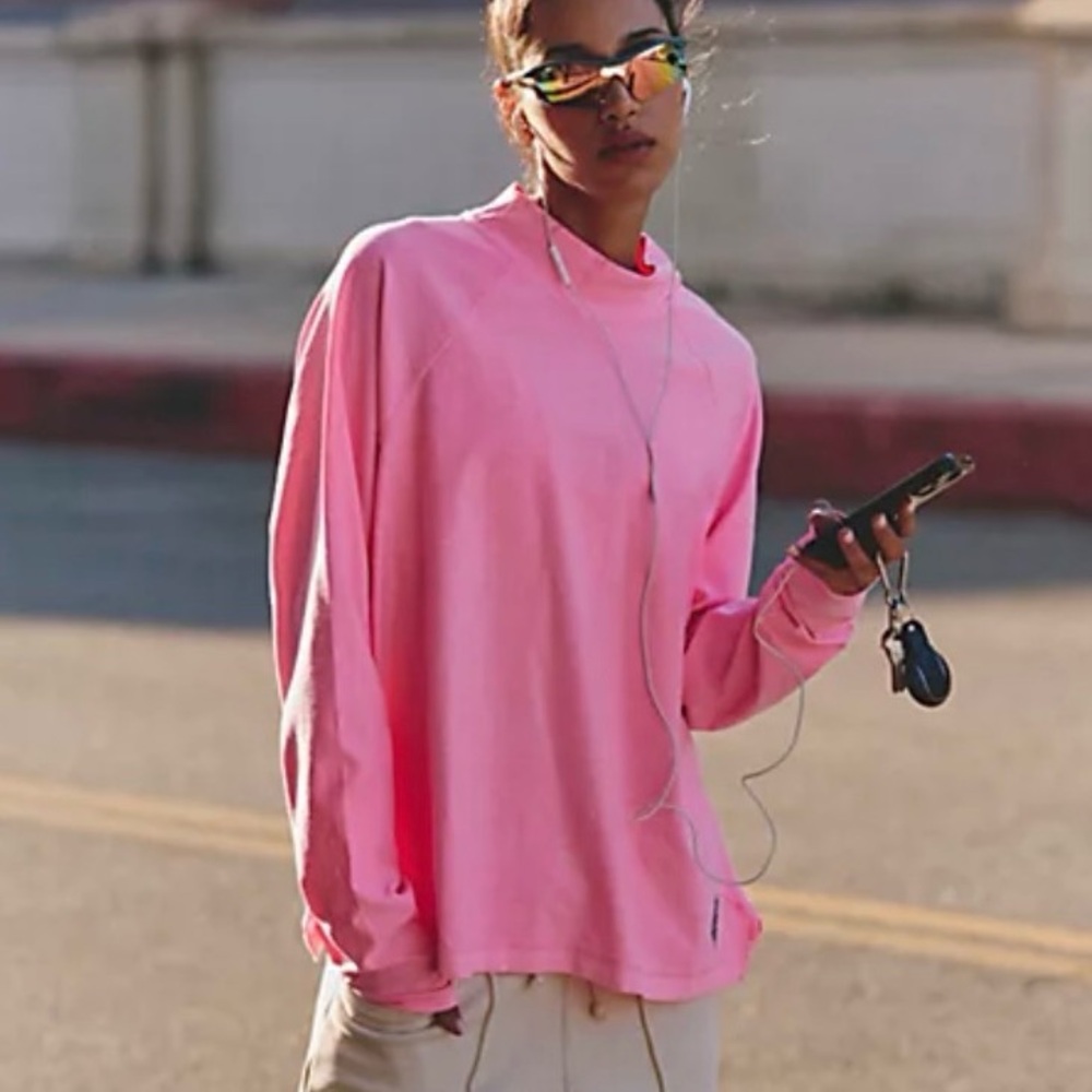 Free People Movement Restoration Layer Long Sleeve Tee sz L